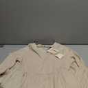 IWD Womens V Neck Long Sleeve Dress with Pockets Casual A-Line Knee Length Fall Knit Sweater Dresses 2025, M