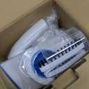 HiLIFE Steamer for Clothes, Portable Handheld Clothing Steamer, 240ml Big Capacity, 700W, Strong Power, Fabric Quick Wrinkle Remover with Brush for Home, Office, Travel (ONLY 120V) -Blue