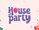 House of Party Happy birthday Banner Rainbow Happy X004PRBZ9P