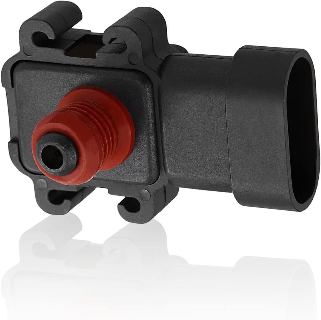 Manifold Absolute Pressure Map Sensor, 09359409, 12614973, 16235939, 16187556, 30889795 Map Sensor Compatible with Chevy Buick Cadillac GMC GM Saturn Oldsmobile