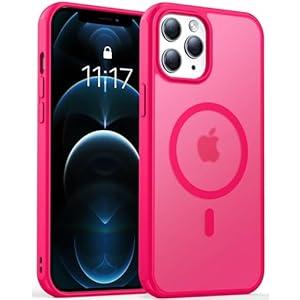 Magnetic for iPhone 11 Phone Case-Compatible with MagSafe-Carbon Fiber Texture-Slim Military Grade Drop Protection Phone Case for iPhone 11 6.1",Blue