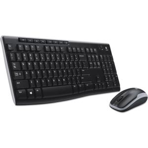 Logitech 920004536 MK270 Wireless Combo Keyboard/Mouse USB Black