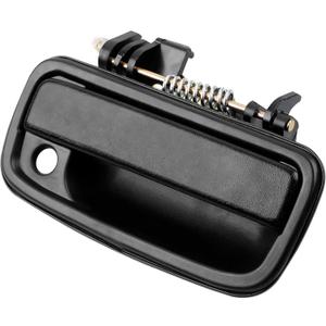 Gledewen Upgraded Metal Exterior Door Handle, Right Side, Compatible with 1995-2004 Toyota Tacoma, Replaces OE Numbers 79345 91318 69210-35020 TO1311117, Alloy Steel, Black