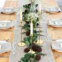 Giantree Set of 18 Decorative Taper Candle Holders, Modern Elegant Thin Metal Tall Candlestick Holders Table Centerpieces Weddings Christmas Parties Anniversaries and Home Decor
