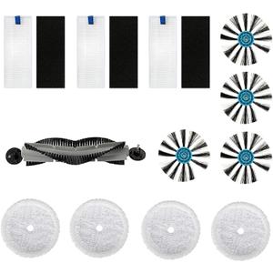 SpinWave 3115 Accessories Kit Compatible With Bissell 3115 EV675 SpinWave Hard Floor Expert Wet and Dry Robot Vacuum, 10 pack