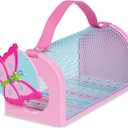 Melissa & Doug Sunny Patch Cutie Pie Butterfly Bug House Toy with Carrying Handle and Easy-Access Door (One Size)