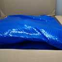 Solar Pool Cover 18 Foot Round, 10Mil Blue Bubble Pool Blanket for Inground & Above-Ground Pools | Solar Heating Cover | UV-Resistant & Energy Efficient