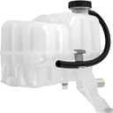 Coolant Reservoir Tank with Sensor and Cap Coolant Overflow Tank Compatible with Silverado 1500 Sierra 1500 Tahoe Suburban 1500 Yukon Escalade Avalanche H2 Replace 15203949 603102