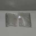 2 Pack A5 Transparent Soft PVC 6-Hole Binder Notebook Covers with Snap Button Closure - Refillable, Round Ring, for Cover Protection (Paper Not Included)