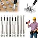 K5 Allen Wrench Drill Bit Set,2025 High Magnetic Screwdriver Drill Bit Set Allen Wrench Screwdriver Set,Suitable for Home Repair,Long Allen Socket Set Workshop Work, Car Work Portable