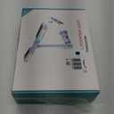 Original Solar Pool Fountain with 10-Color Lights  Auto Light Sensing, Remote-Controlled, Dual-Head Adjustable Sprinkler, Compatible with Above/Inground Pools