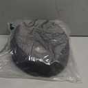 Face Down Adjustable Memory Foam Pillow with 2 Air Vents - Stomach Sleep & Post-Eye Surgery Headrest with Massage Cushion for Recovery (Dark Gray, Medium)