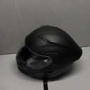 DOT Modular Motorcycle Full Face Helmet Flip-Up Dual Visor, Lightweight & DOT Approved, Matte Black