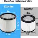 Extolife Replacement Filter Compatible with Shop-Vac 90350 90304 90333 Replacement fits most Wet/Dry Vacuum 5 Gallon and above (1)