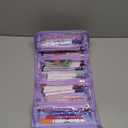 56 PCS Washable Scented Markers with Glitter Pencil Case, Unicorn Arts and Crafts for kids 4-6-8 Kids Coloring Drawing Kits for 4-8 Years Old Girls Xmas Gifts Stocking Stuffers (Purple, Purple)