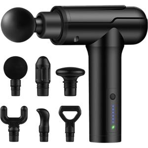 Thanksgiving & Christmas Gift for Women/Men/Dad/Mom, Massage Gun Deep Tissue, Back and Neck Massager for Pain Relief Deep Tissue, Electric Muscle Back Massage Gun, Handheld Massagers, Black