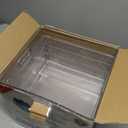 ClearSpace Clear Plastic Storage Bins  XL 4 Pack Perfect for Kitchen,Fridge, Pantry Organization, Cabinet Organizers