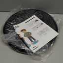 Trideer Wobble Cushion Core Balance Disc, Flexible Seating for Classroom Elementary, Wiggle Seat for Sensory Kids, Balance Pad with Inflation Pump (34CM Black)