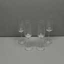 PARACITY Champagne Flutes, Champagne Glasses Set of 4, Elegant 8.5oz glass champagne flutes, Gift for Birthday, Wedding, Christmas, Valentine's Day