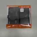 Bocasal Compatible with iPhone 12 Pro Max Wallet Case with Card Holder PU Leather Magnetic Detachable Kickstand Shockproof Wrist Strap Removable Flip Cover 6.7 inch (Black)