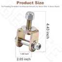 690001 Shock Adapter Mount to Eyelet Conversion Mounts - Heavy Duty Steel