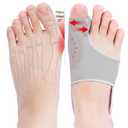 Bunion Corrector for Women & Men Big Toe, Big Toe Separators-Bunion Splint-Bunion Pads-Hammer Toes Straightener-Toes Spacers Pain Relief, Comfortable & Breathable for Day/Night