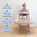 CATCHY - Food Catcher - Compatible with Abiie Beyond Junior High Chair - Highchair Sold Separately - Baby & Toddler Food & Mess Catcher - Under High Chair Accessory - Baby Feeding Essentials | High Chair Food Catcher - High Chair Sold Separately - Baby & Toddler Food & Mess Catcher - Under High Chair Accessory