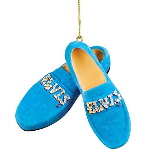 Kurt Adler Elvis Presley Blue Suede Shoes Christmas Ornaments