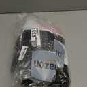 Beauoop Floral 100% Blackout Curtains 84 Inches Long 2 Panels for Bedroom Living Room Pink White Farmhouse Dusty Rose Flower Patterned Room Darkening Thermal Grommet Window Treatments Drapes, 50X84