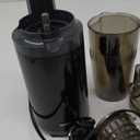Masticating Juicer Machines, Reemix Cold Press juicer Machine Compact Size, Juice Extractor, Nutrient and Vitamin Dense, BPA-Free Tritan, Easy to Clean (Black), SG-120W-2021