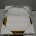 Upsimples 8x10 Picture Frame Gold, Vintage Photo Frame for Wall or Tabletop Display, Classic Design for Office Home Decor, Fits 8X10 Pictures