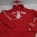 LIFEGUARD Officially Licensed Guys California Printed Pullover Hoodie | Mens Hooded Sweatshirt (Medium, Red)