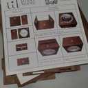 WOODAMORE Wooden Card Box For Wedding - Rustic Marriage Card Boxes For Reception, Wedding Box For Cards And Money, Wood Gift Cards Box Holder For Graduation, Funeral, Envelope Box For Party