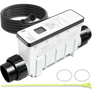 520554 Salt Cell Saltwater Chlorine Generator, Replacement Cell Compatible with Pentair IC20, Salt Chlorinator System for Inground Pools Up to 20,000 Gallons