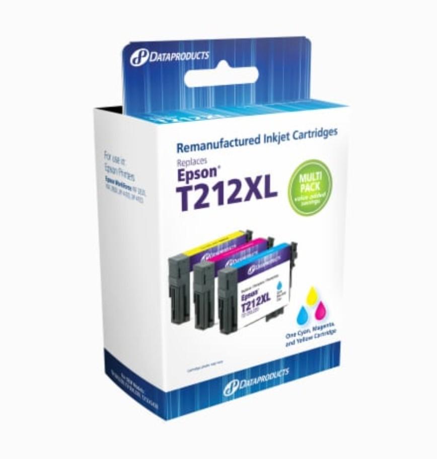 Dataproducts Epson T212XL Ink Cartridges - Cyan, Magenta, Yellow - 3 ct