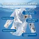 Stain Remover Spray Clothing Cleaner, Pre-Wash Laundry Emulsifier, Fabric Spot Stain Cleaner for Vintage & Thrift Garments (Rose-01)