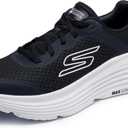 Skechers Men's Max Cushioning Endeavour Sneaker (9.5, Black/White)