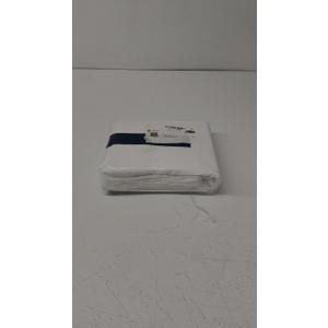 Bedsure Full Size Bed Sheets - 4 Pieces Soft Full Sheet Set - Breathable & Cooling - Hotel Luxury - Easy Care Polyester Microfiber Bedding for Women, Men, Bright White