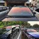 XhuangTech Window Tint Film for Cars, Chameleon Red Purple Car Window Tint 80% VLT Protection Film, Anti UV Heat Control Solar Tint for Windshield Rear Side Window, 29.52" in x 9.84' Ft Feet