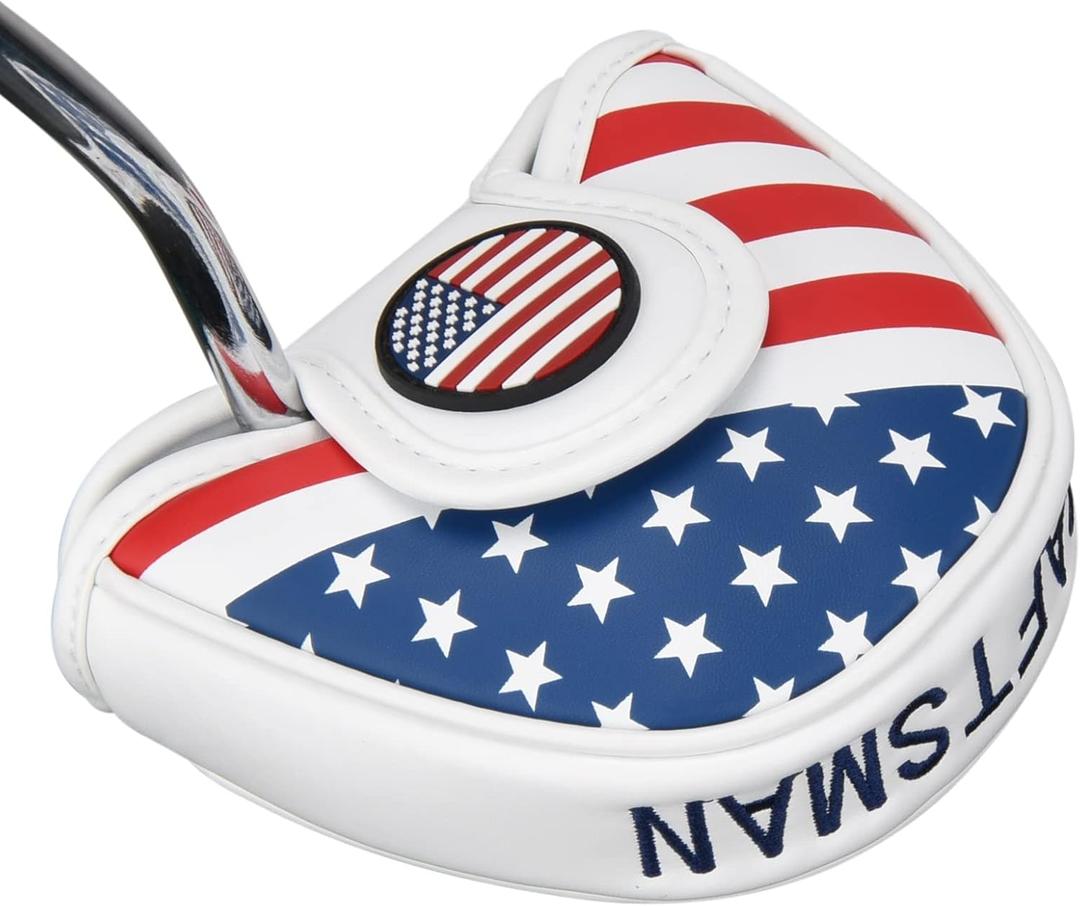 CRAFTSMAN GOLF USA America Mallet Putter Cover Headcover for Scotty Cameron Odyssey