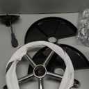 Garage Mechanic Stool with Storage Tray,Low Height Rolling Shop Stools, Rolling Mechanics Seat Chair Height Adjustable, Rolling Shop Chair, Work Stool Creeper Seat (Style 1)