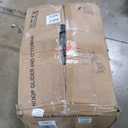 Storkcraft Premium Hoop Glider & Ottoman (White/Gray)  GREENGUARD Gold Certified Nursery Glider, Solid Wood Craftsmanship, Smooth-Gliding, Award-Winning