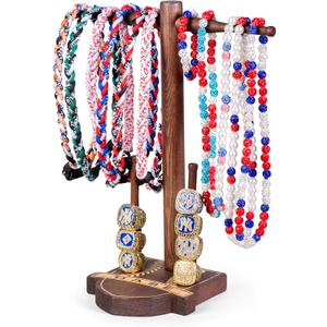 Baseball Drip Holder And Championship Ring Display For Room Decor, Baseball Necklace Holder Jewelry Organizer Display, Softball Sports Jewelry Stuff Accessories Gifts For Boys