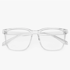 TEAPLMTT Blue Light Blocking Glasses Oversized Square Computer Glasses Anti Blue Light for Women Men