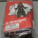 Morph Scary Pumpkin Costume With Pitchfork and Mask, Scary Halloween Costumes For Kids Pumpkin Costume Kids Reaper Costumes (Medium)