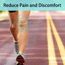 2 Pack Patella with Knee Brace for Patella Tendon Pain Relief - Knee Brace for Tendonitis Jumper Running Sports Basketball Men Women Knee with Patella Support (White)
