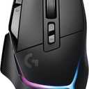 Logitech G502 X Plus Wireless Gaming Mouse - LIGHTSPEED Optical, LIGHTFORCE Switches, LIGHTSYNC RGB, HERO 25K Sensor for PC/Mac - Black