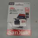 SanDisk 256GB Ultra microSDXC UHS-I Memory Card with Adapter - Up to 150MB/s, C10, U1, Full HD, A1, MicroSD Card - SDSQUAC-256G-GN6MA [New Version]