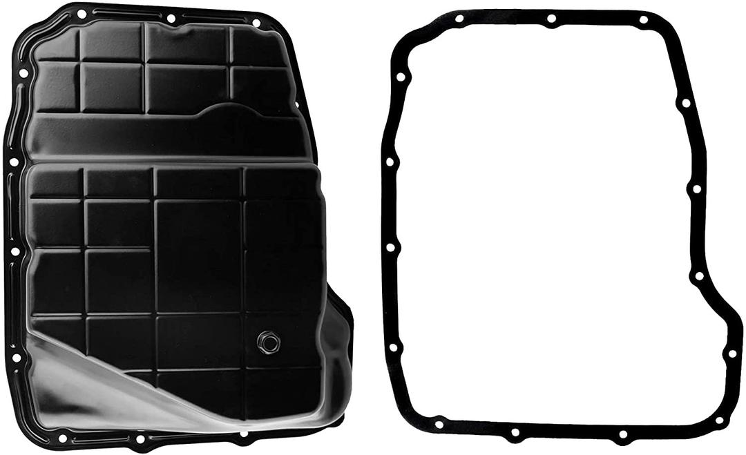 265-817 Transmission Oil Pan with Gasket for Dodge Ram 1500 2500 3500 Durango Dakota 2000-2010 Chrysler Aspen 2007-2009 Jeep Grand Cherokee 99-09 Liberty 02-03, 5013681AA 68065923AA 6806592AA