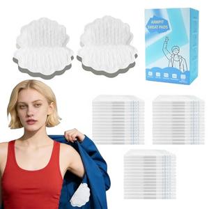 Armpit Sweat Pads 100 Pcs Armpit Pads for Women Disposable Underarm Sweat Pads Individually Packaged Underarm Pads for Outdoor Work Meeting